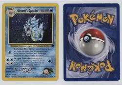 Giovanni's Gyarados Holo Pokemon Gym Challenge #5 2000 - Image 3