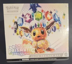 Pokemon TCG Scarlet & Violet Prismatic Evolutions Elite Trainer Box ETB - Image 1