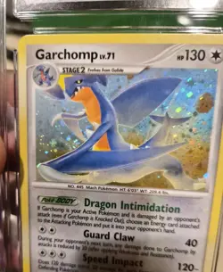Pokemon TCG Garchomp 5/147 Supreme Victors Holo CGC 9 w/ Swirl - Image 3