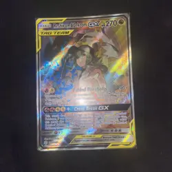 2019 Pokemon SM Cosmic Eclipse Reshiram Zekrom Tag Team #222/236 - Image 4