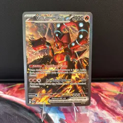 Pokemon Volcanion EX 182/159 Sv09: Journey Together Illustration Rare Holo - Image 1