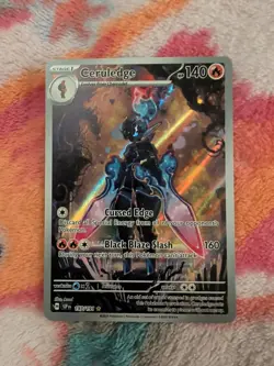 Pokemon TCG Ceruledge 197/191 Illustration Rare Surging Sparks - Image 1