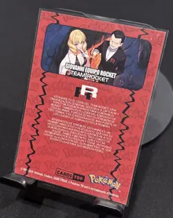 Rare Full Art Pokemon Team Rocket Persian And Trainers #90 Low Pop GameFreak - Image 2