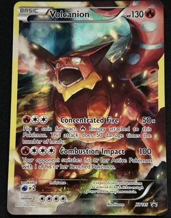 Volcanion XY185 Pokemon Promo Full Art Nm - Image 1