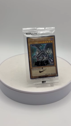 Yugioh Red-Eyes Black Dragon Nike Worlds Promo NKC1-EN002 Collaboration 2025 - Image 2