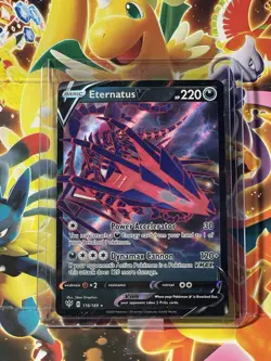 POKEMON ETERNATUS V ULTRA RARE HOLO 116/189 DARKNESS ABLAZE - Image 1