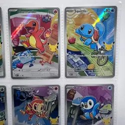 Pokemon TCG First Partner Illustration Collection NM Promos Full SET 2026! - Image 4
