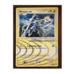 Pokemon Arceus AR6 Arceus Holo Rare Basic 70 HP 2009 English Card - Image 1