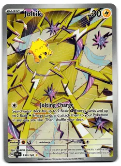 Joltik 150/142 - 🌊 Stellar Crown Illustration Rare Pokemon TCG 🖤 - LP - Image 1