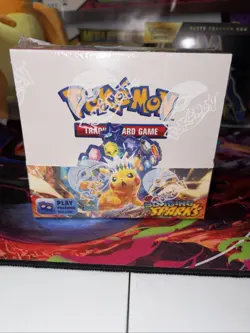 Pokemon Scarlet & Violet Surging Sparks Booster Box English 2024 Pikachu Latias - Image 1