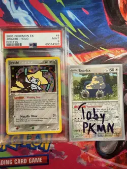 Jirachi Holo #9 Pokemon 2005 Ex Deoxys PSA 9 Mint - Image 1