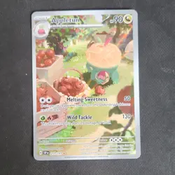 Pokemon TCG Appletun SV08: Surging Sparks 211/191 Illustration Rare Holo 90 HP - Image 1