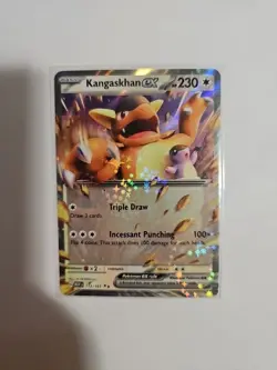 Kangaskhan ex 115/165 Scarlet & Violet 151 Double Rare Holo Pokemon NM - Image 1