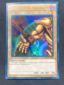 Exodia the Forbidden One FULL SET - YGLD Ultra Rare Yugioh Cards - HP/MP - Image 4