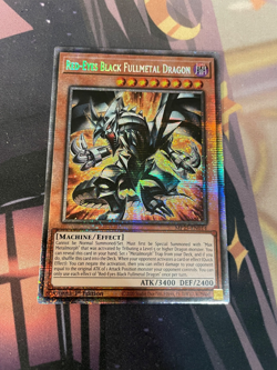 YUGIOH - RED EYES BLACK FULLMETAL DRAGON - STARLIGHT RARE - MP25 - NM - 1ST ED - Image 1