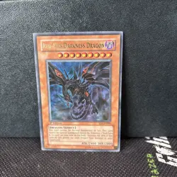 Red-Eyes Darkness Dragon SD1-EN001 Structure Deck: Dragon's Roar 1st Edition LP - Image 3