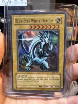 Yu-Gi-Oh 1996 Blue-Eyes White Dragon 1st Edition #SKE-001 - Image 1