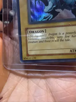 Yu-Gi-Oh 1996 Blue-Eyes White Dragon 1st Edition #SKE-001 - Image 5