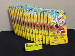 --LOT OF 16--One Piece OP-15 - Adventure on Kami's Island Sleeved Booster Packs - Image 1