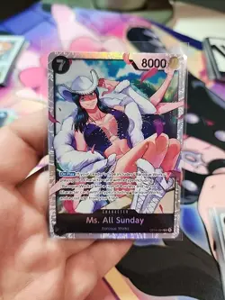 Ms. All Sunday OP14-084 The Azure Sea's Seven SR Foil One Piece - Image 1