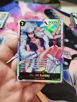 Ms. All Sunday OP14-084 The Azure Sea's Seven SR Foil One Piece - Image 2