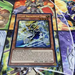 1x (M/NM) Silent Swordsman Zero MP25-EN059 Prismatic Secret Rare 1st Ed. Yugioh - Image 1