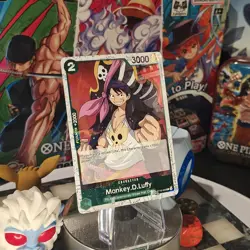 Monkey.D.Luffy ST16-005 PRB-01 Foil Jolly Roger Pirate One Piece TCG English NM - Image 3