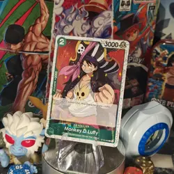 Monkey.D.Luffy ST16-005 PRB-01 Foil Jolly Roger Pirate One Piece TCG English NM - Image 5