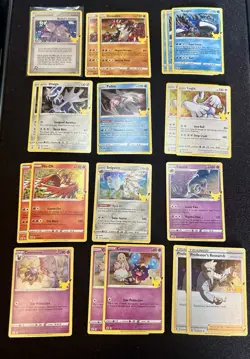 30x Card Lot Pokemon Celebrations Holo Rare 25th Anniversary Pokemon - Image 1