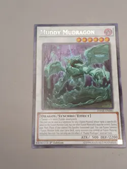 Yugioh! Nm Muddy Mudragon - DANE-EN081 - Rare - 1st Edition nm - Image 2