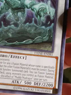 Yugioh! Nm Muddy Mudragon - DANE-EN081 - Rare - 1st Edition nm - Image 4