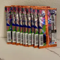 Lot Of 10 Inferno X Pokemon Mega Booster Packs Japanese SEALED Cards - US SELLER - Image 4