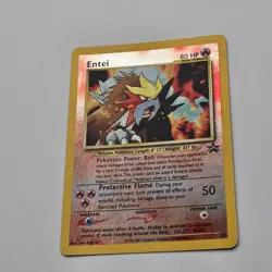 Entei Black Star Promo #34 | Reverse Holo | Great Centering | Pokemon Card Game - Image 2