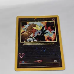 Entei Black Star Promo #34 | Reverse Holo | Great Centering | Pokemon Card Game - Image 3