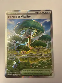 Forest of Vitality 109/088 Ultra Rare 2026 Pokemon Perfect Order Stadium Card NM - Image 1