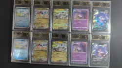 Lot 10x OCD 9.5 GEM MINT Pokemon Cards Gengar Mewtwo Dragonite MD28 - Image 1