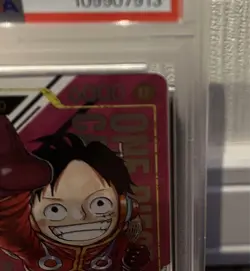 PSA 9 ONE PIECE Card Luffy OP07-109 SRP Promo With Serial Number - Image 5