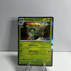 Sinistcha 022/167 Pokemon Twilight Masquerade SV06 Rare Holo Card - Image 5