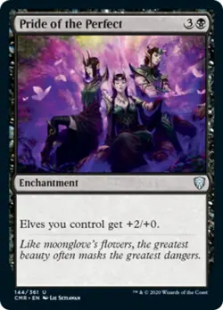 Pride of the Perfect FOIL Commander Legends NM Black Uncommon MTG CARD ABUGames - Image 1
