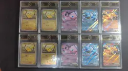 Lot 10x OCD 9.5 GEM MINT Pokemon Cards Pikachu Mew Blastoise Charizard ex MD28 - Image 1