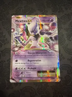 Mewtwo EX 52/108 Evolutions Holo card - Image 1