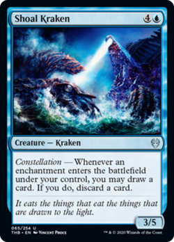 Shoal Kraken FOIL Theros Beyond Death NM Blue Uncommon MAGIC MTG CARD ABUGames - Image 1
