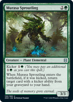 Murasa Sproutling FOIL Zendikar Rising NM Green Uncommon MAGIC MTG CARD ABUGames - Image 1