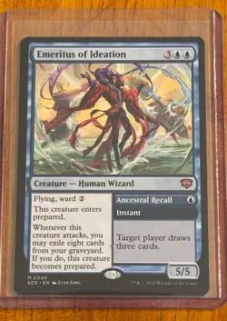 1x Emeritus of Ideation (45) NM, MTG - Secrets of Strixhaven - Image 1