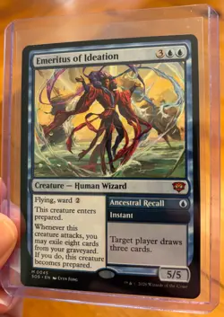 1x Emeritus of Ideation (45) NM, MTG - Secrets of Strixhaven - Image 2