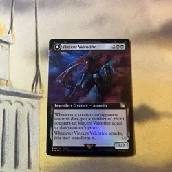 Mtg - Vincent Valentine - Extended Art - Foil / Nm & Never Played - Image 1