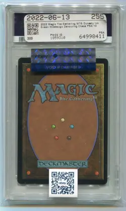 Hidetsugu, Devouring Chaos Neon Ink Green PSA 10 - Image 2