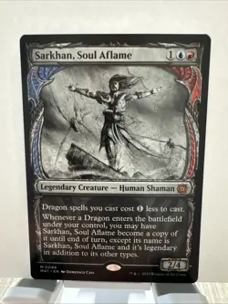 Sarkhan, Soul Aflame (Showcase) Regular Mythic #96 MOM: The Aftermath MTG - Image 1