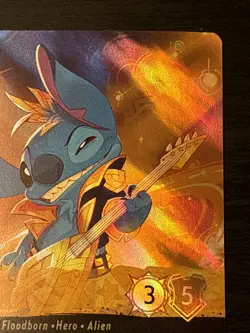 Stitch - Rock Star Lorcana Enchanted Set Champ Championship Foil Enchanted 30/P1 - Image 3