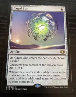 Caged Sun - Commander 2014 Magic the Gathering MTG - Image 1
